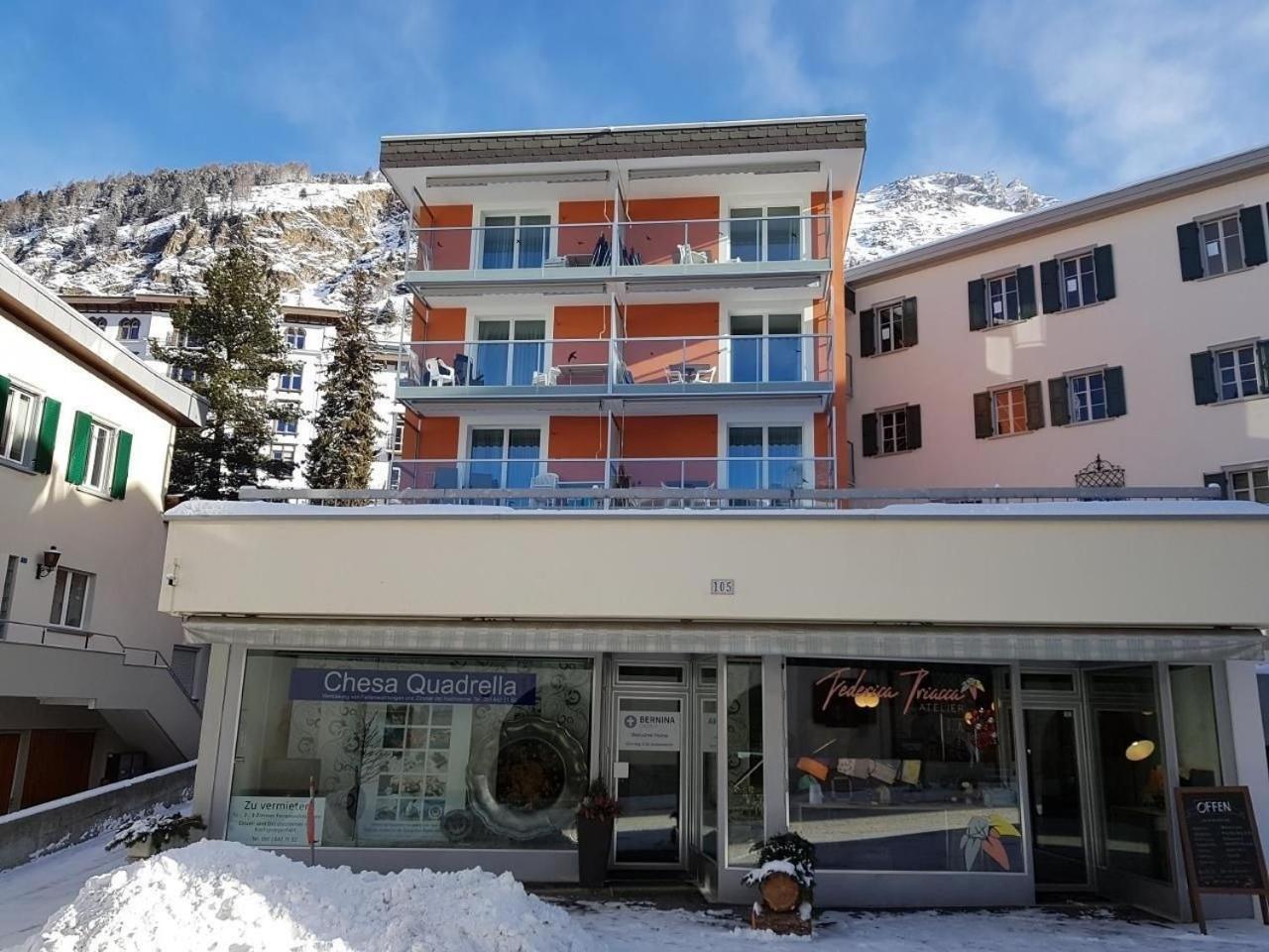 Appartamento Chesa Quadrella Pontresina Esterno foto